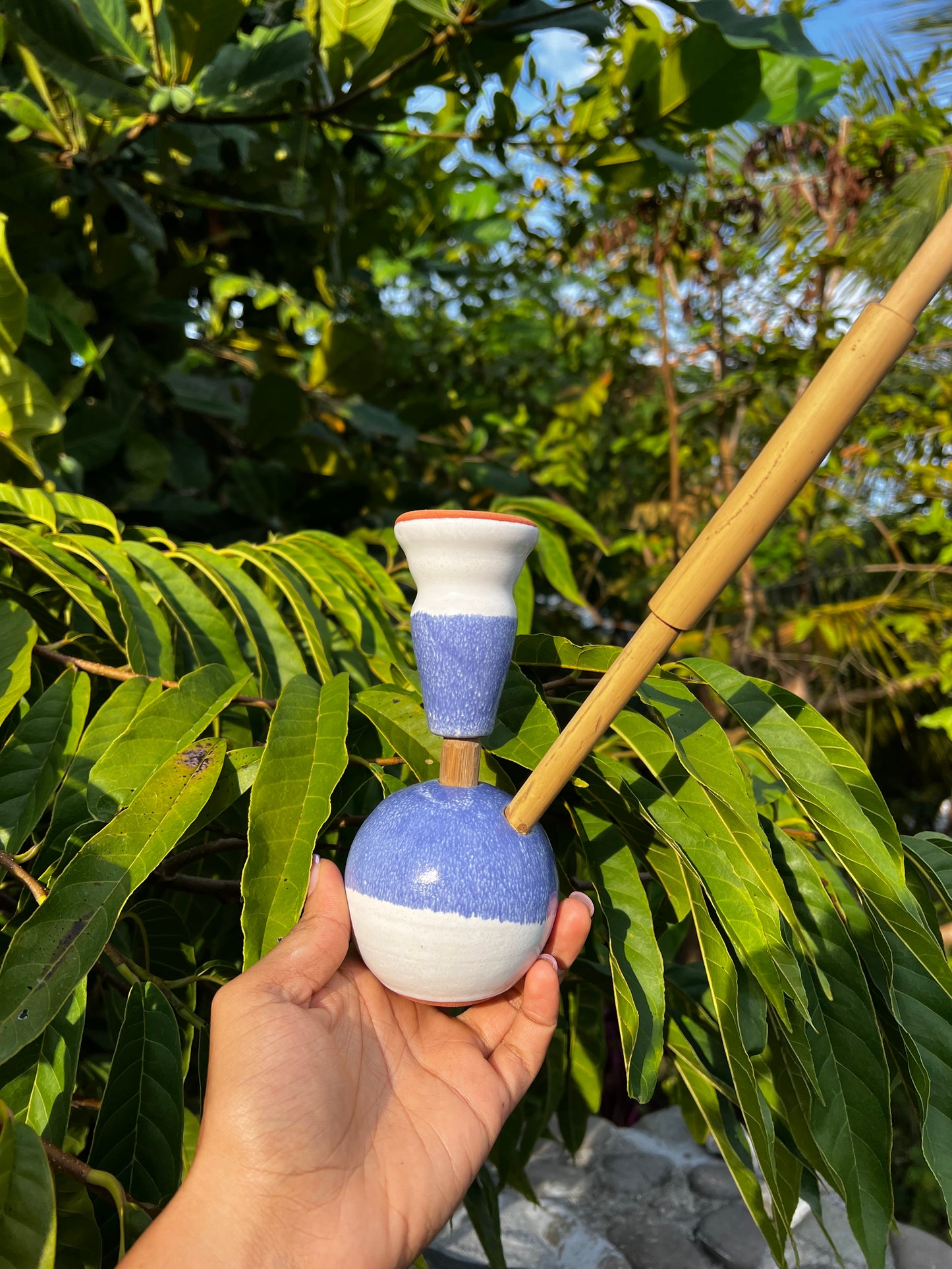 Likkle Two-Toned Indigo Iyah Steamaz