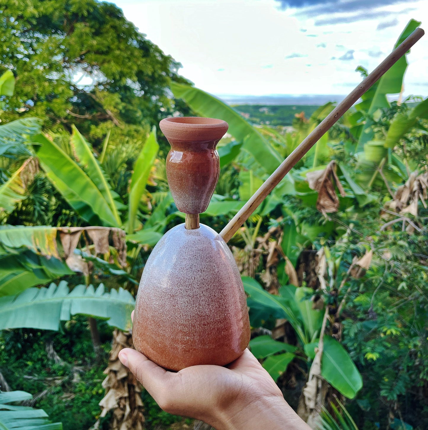 Custom Color & Shape Clay Ceramic Steam Chalice