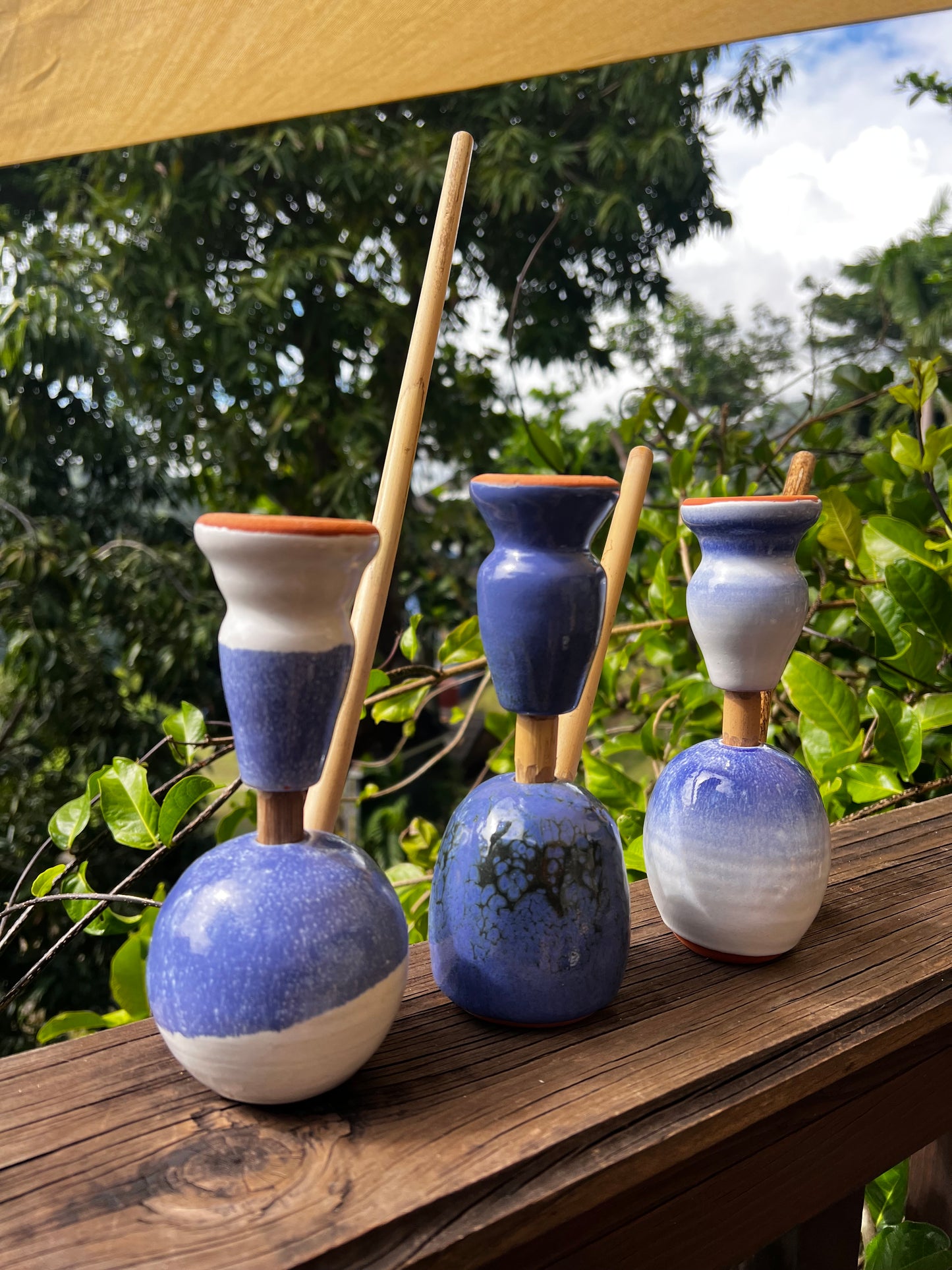 Likkle Two-Toned Indigo Iyah Steamaz