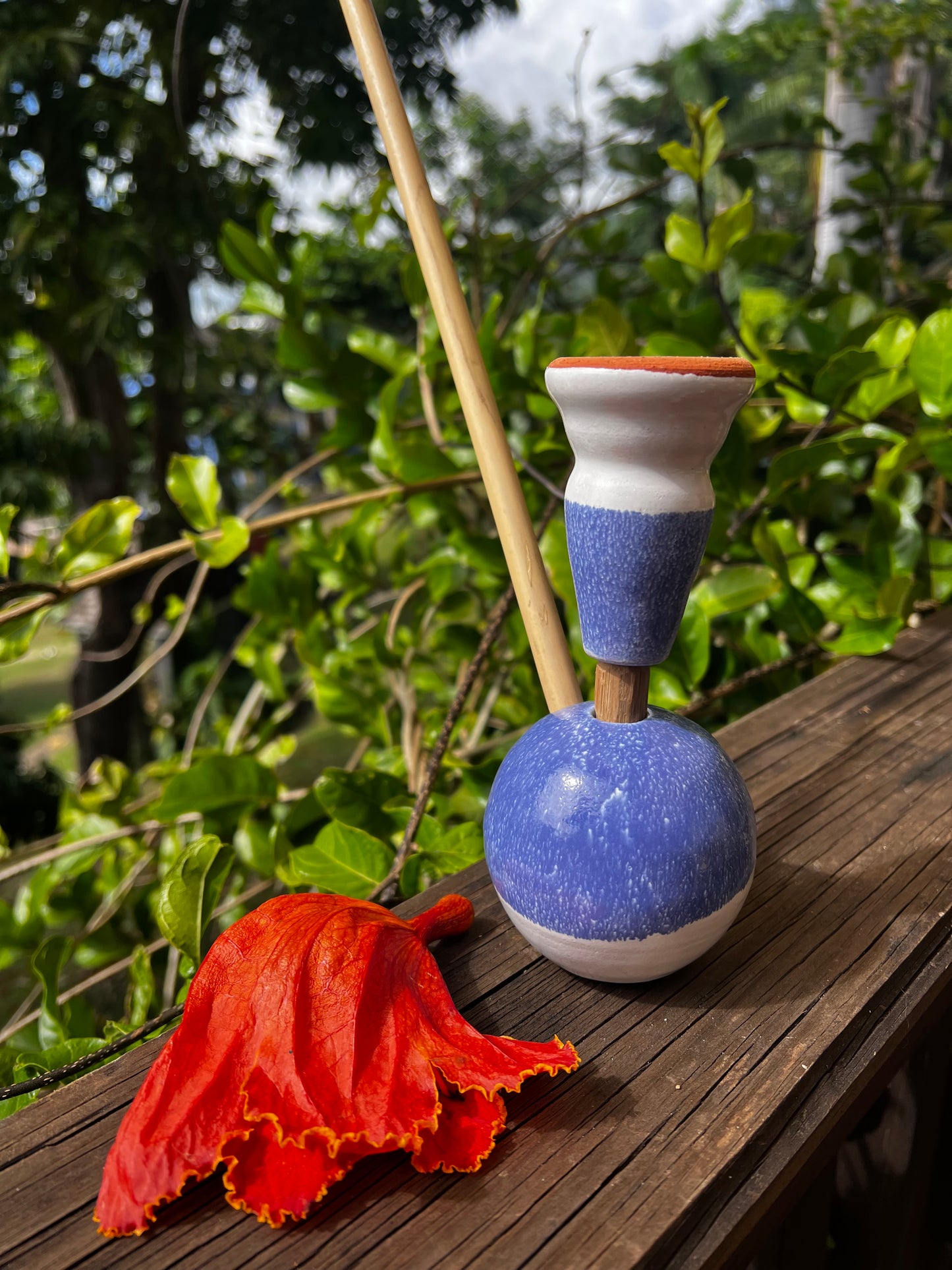 Likkle Two-Toned Indigo Iyah Steamaz