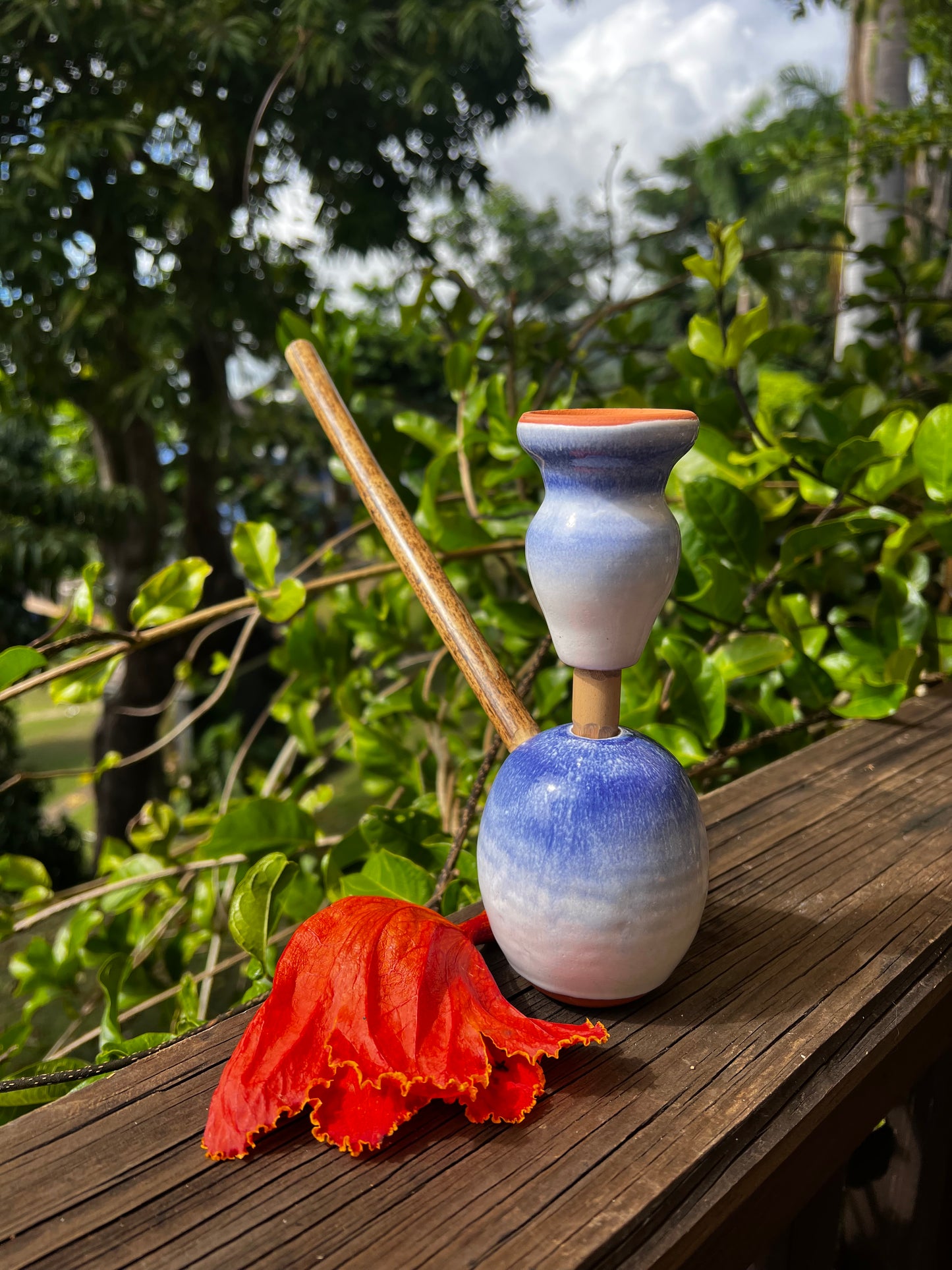 Likkle Water Colored Indigo Iyah Steamaz