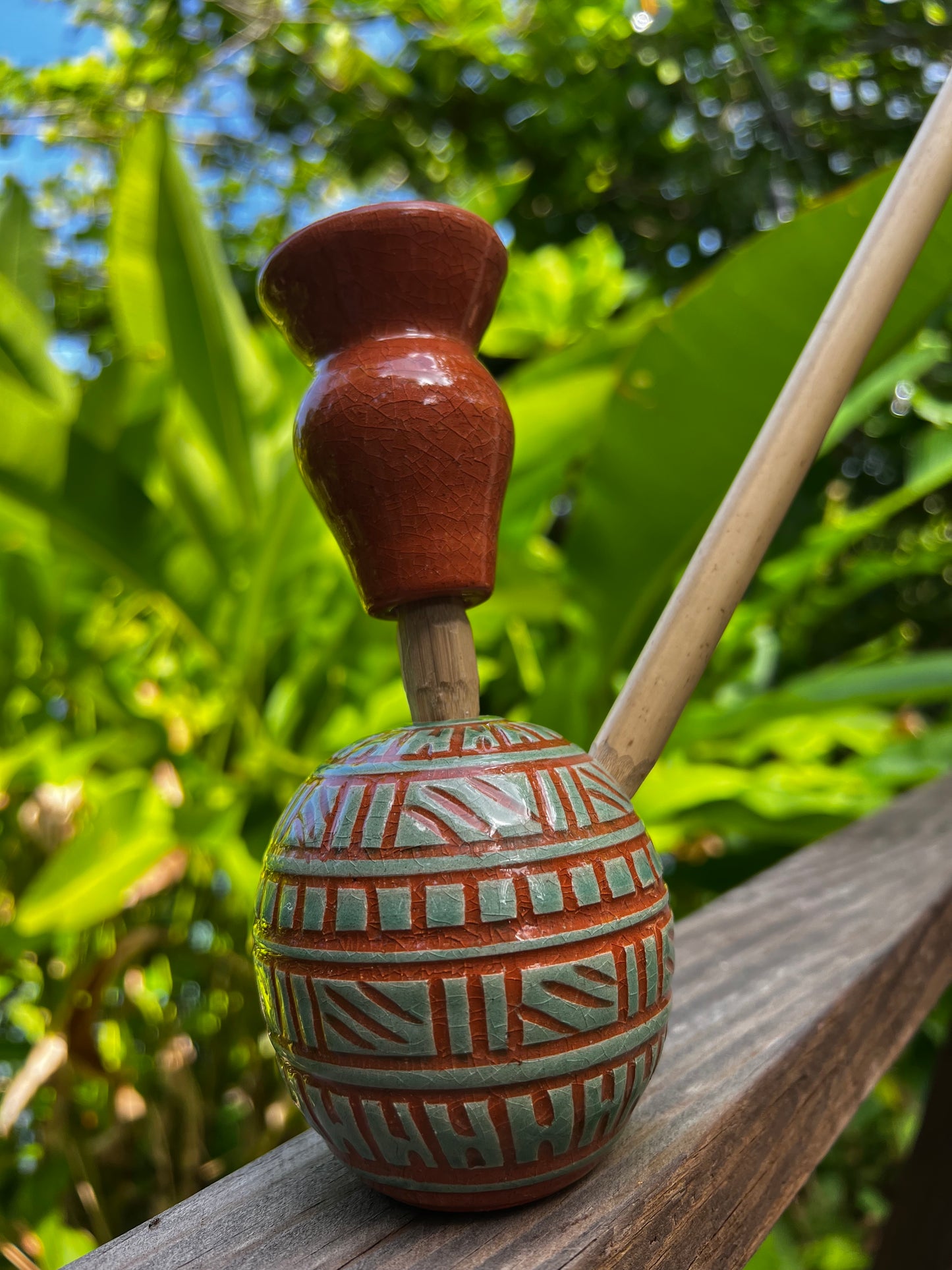 Likkle Turquoise Aztec Steamaz