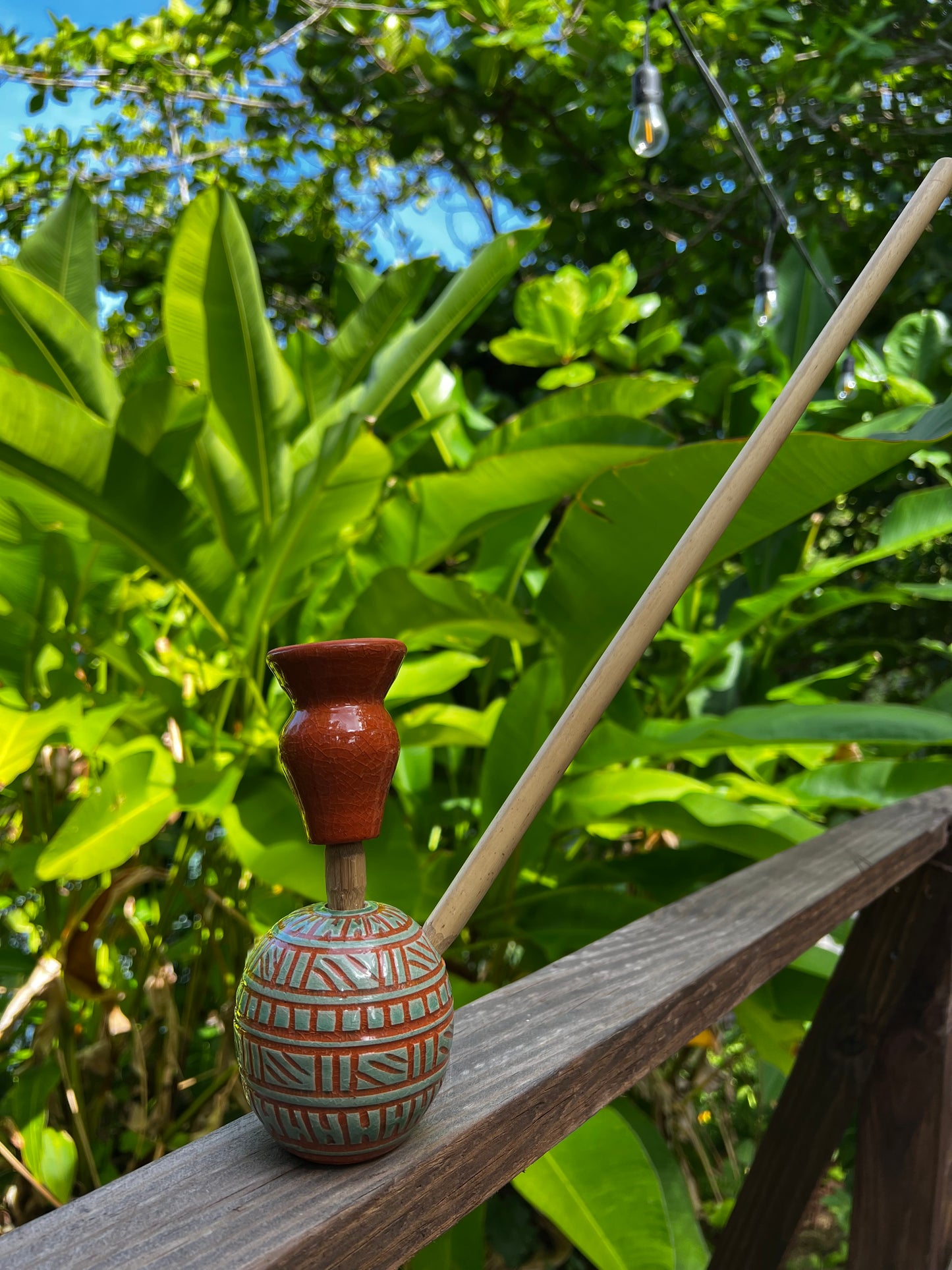 Likkle Turquoise Aztec Steamaz