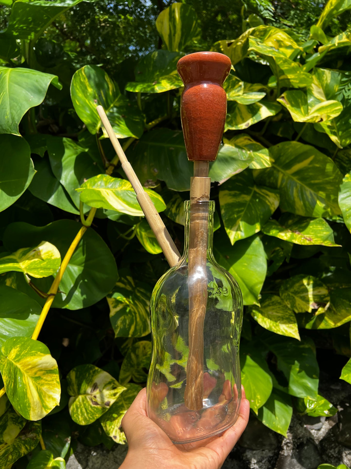 Jamaican Appleton Glass Steam Chalice