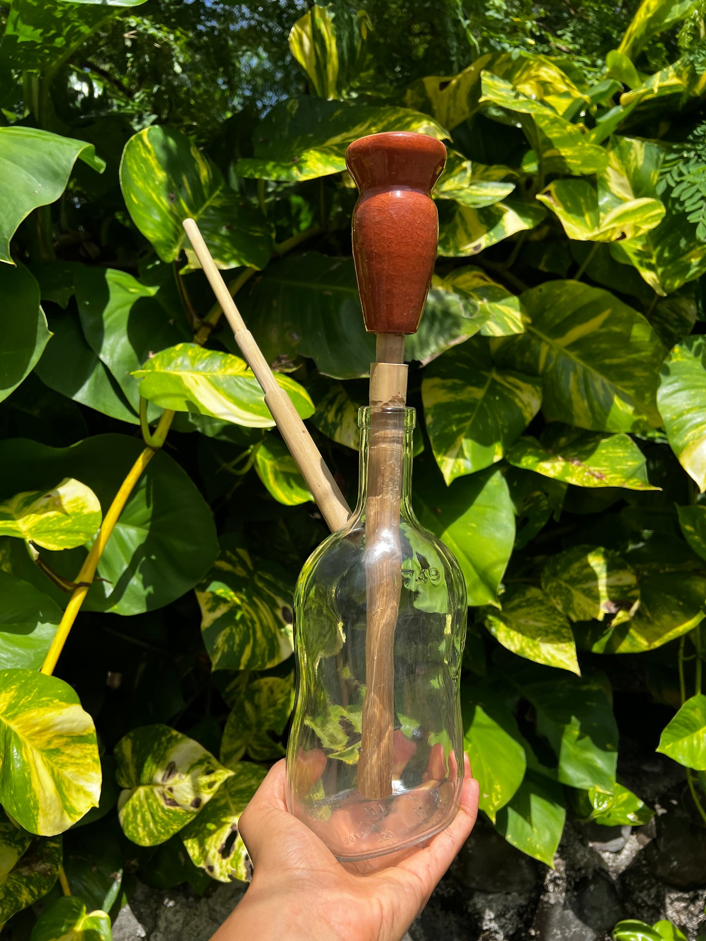 Jamaican Appleton Glass Steam Chalice
