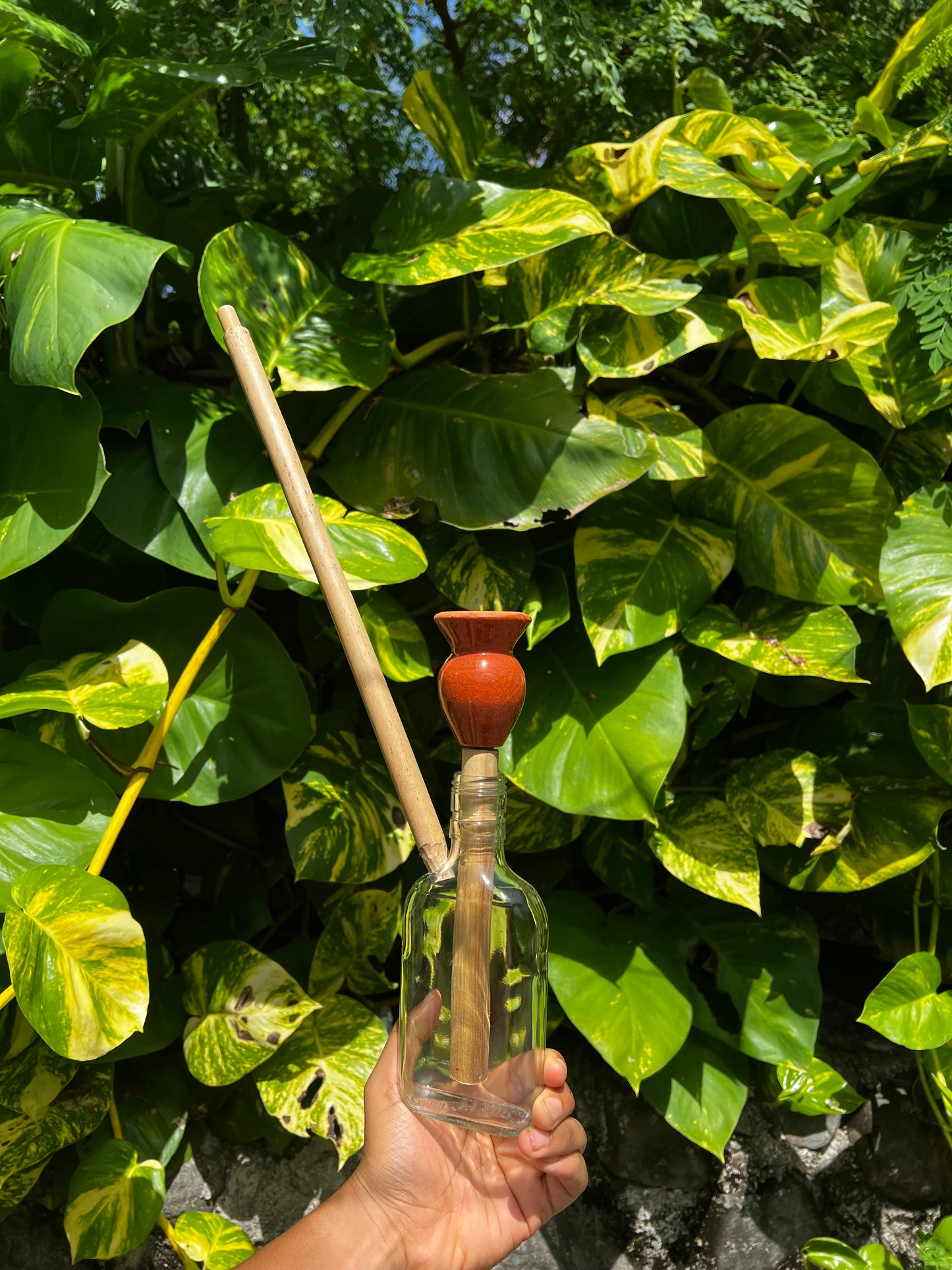 Likkle Ites Glass Steam Chalice