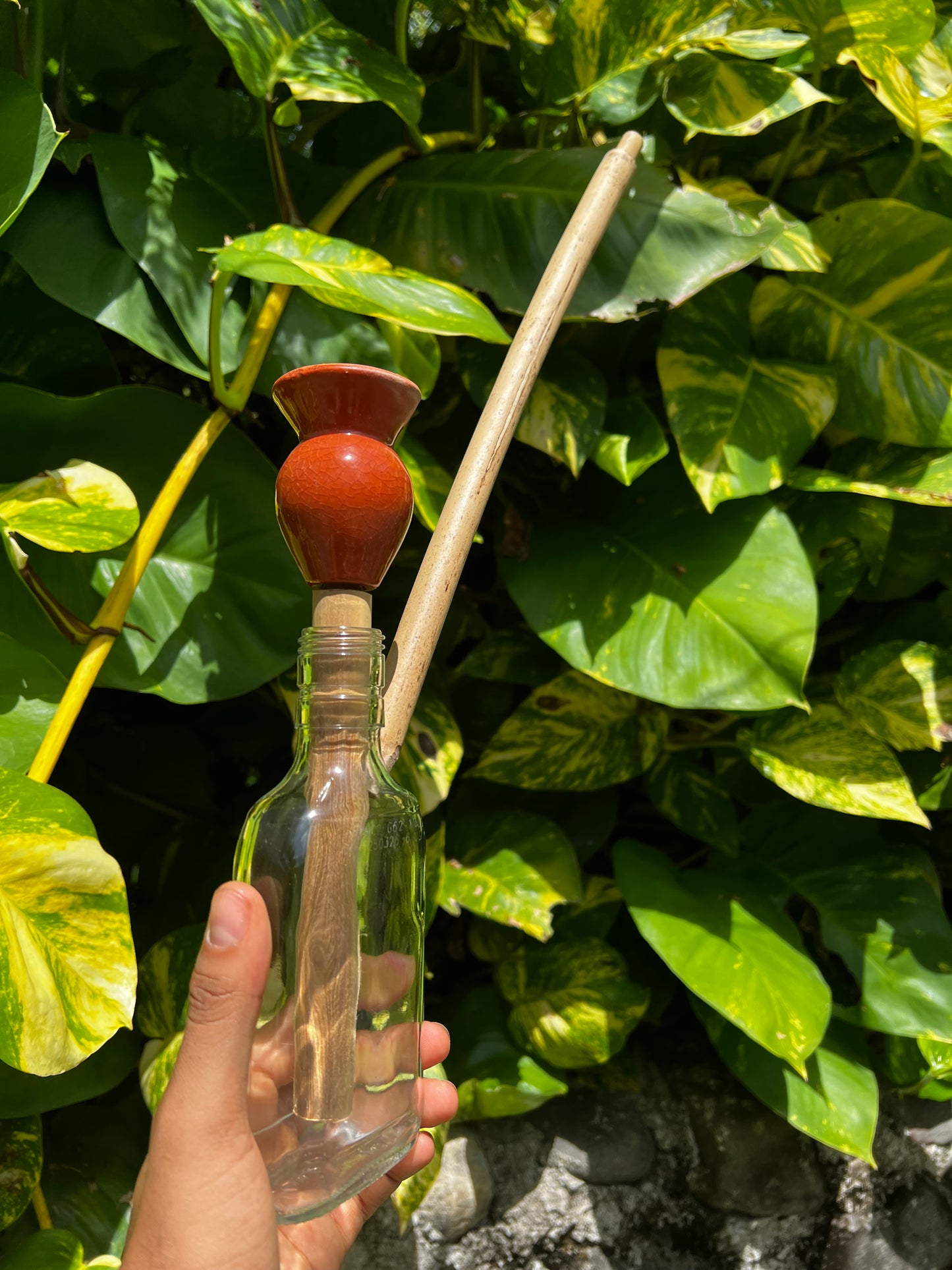 Likkle Ites Glass Steam Chalice