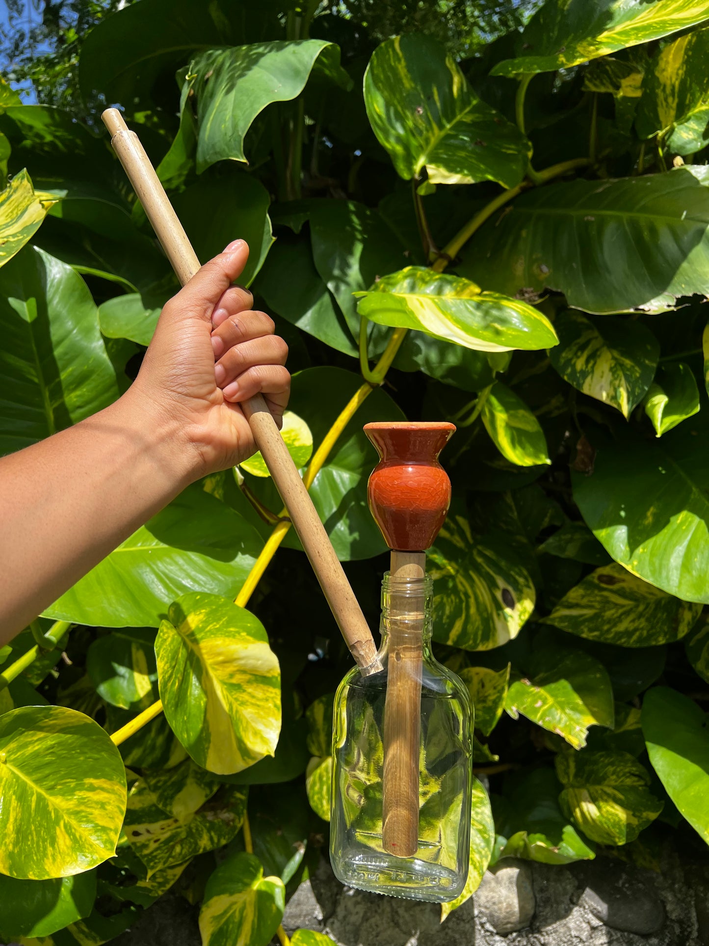 Likkle Ites Glass Steam Chalice