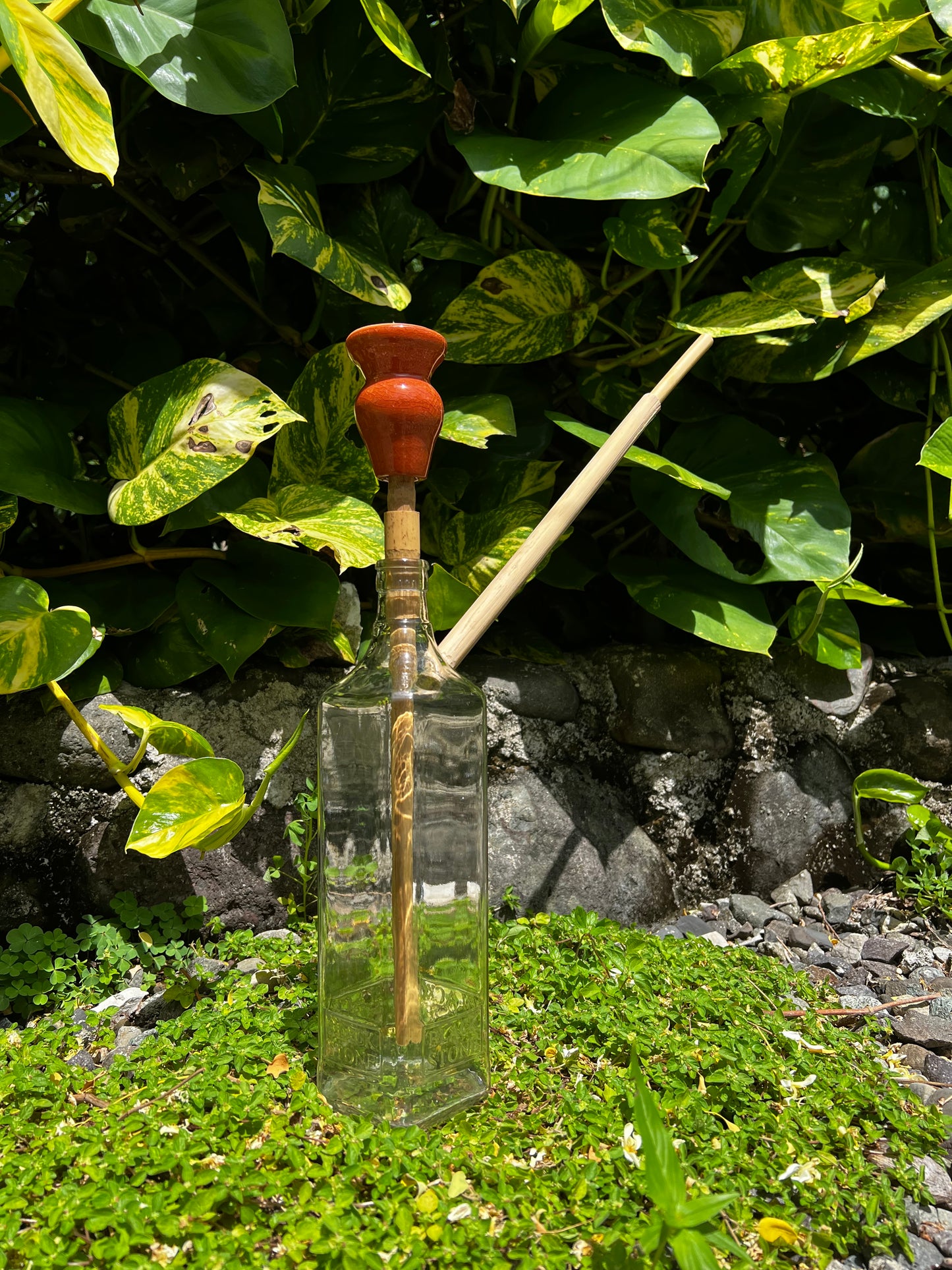 Black Stone Beauty Glass Steam Chalice
