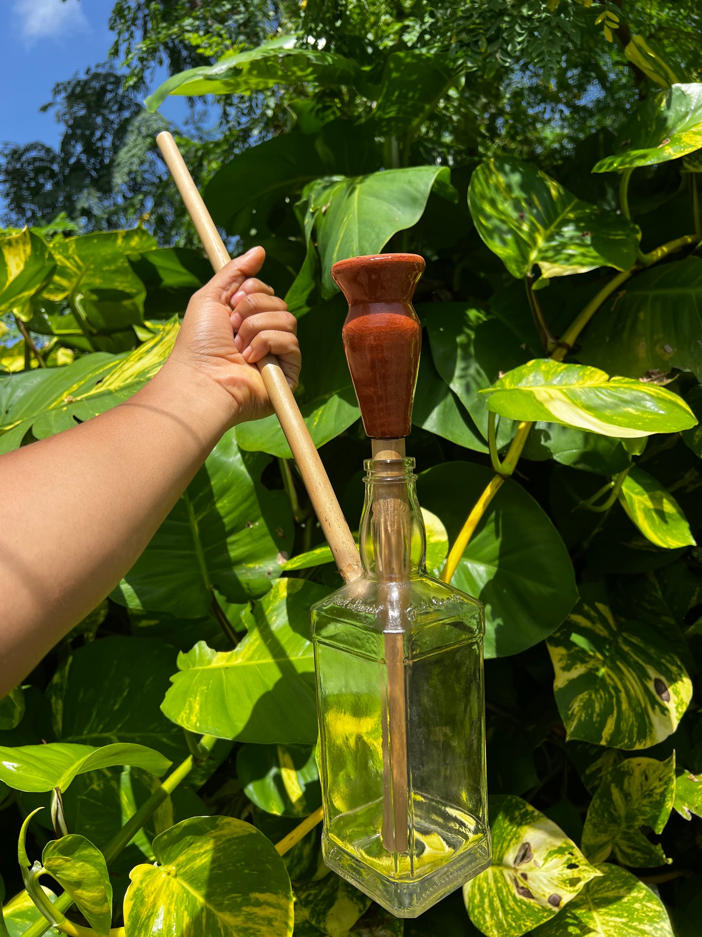 Jamrock Jack Daniel Glass Steam Chalice