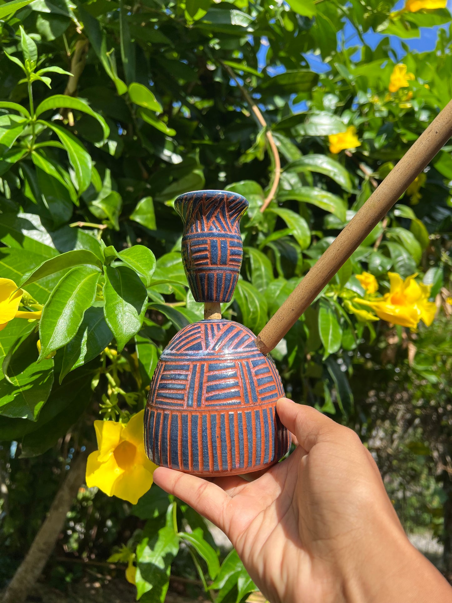 Custom Color & Shape Clay Ceramic Steam Chalice