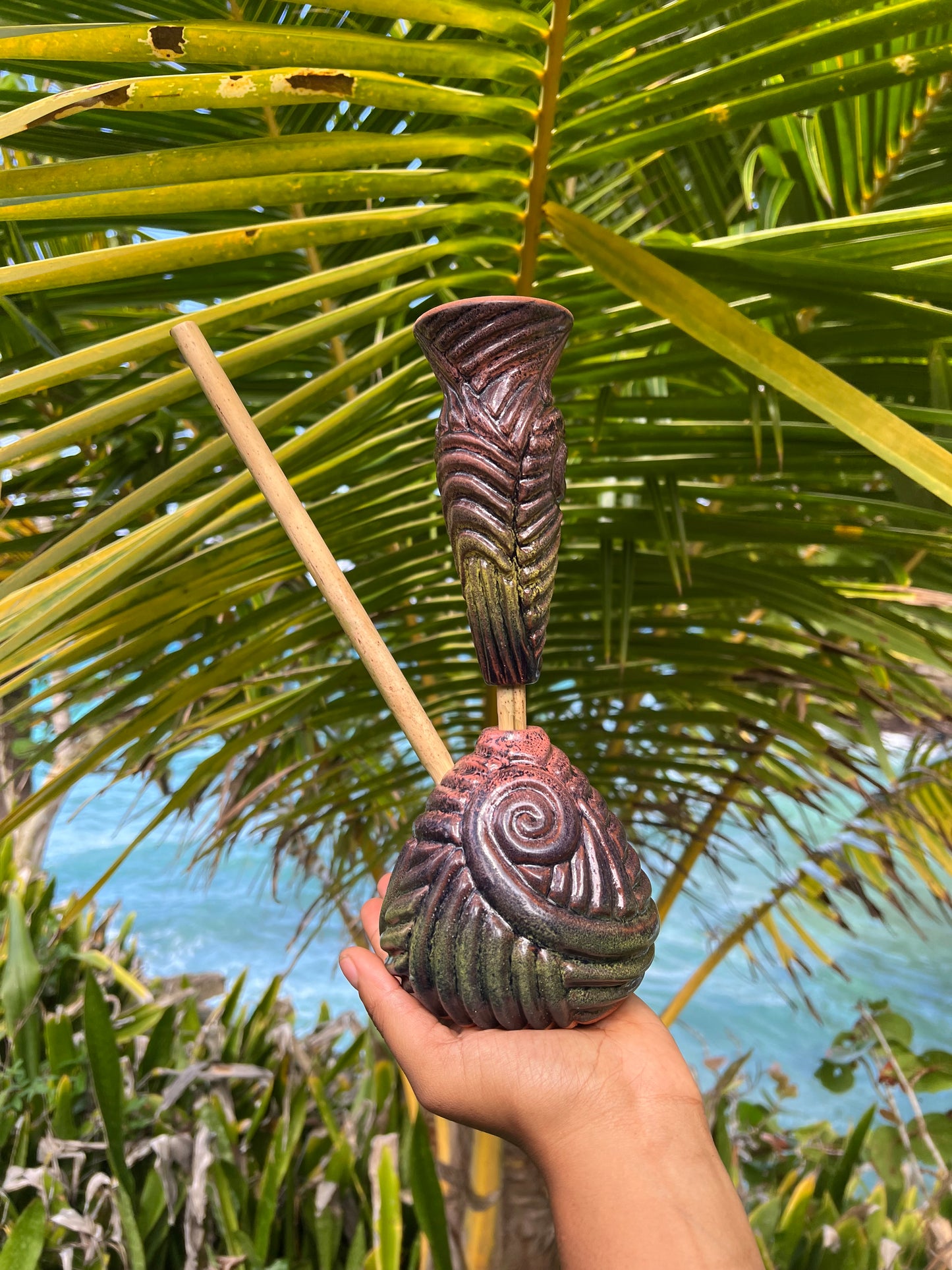 Custom Color & Shape Clay Ceramic Steam Chalice