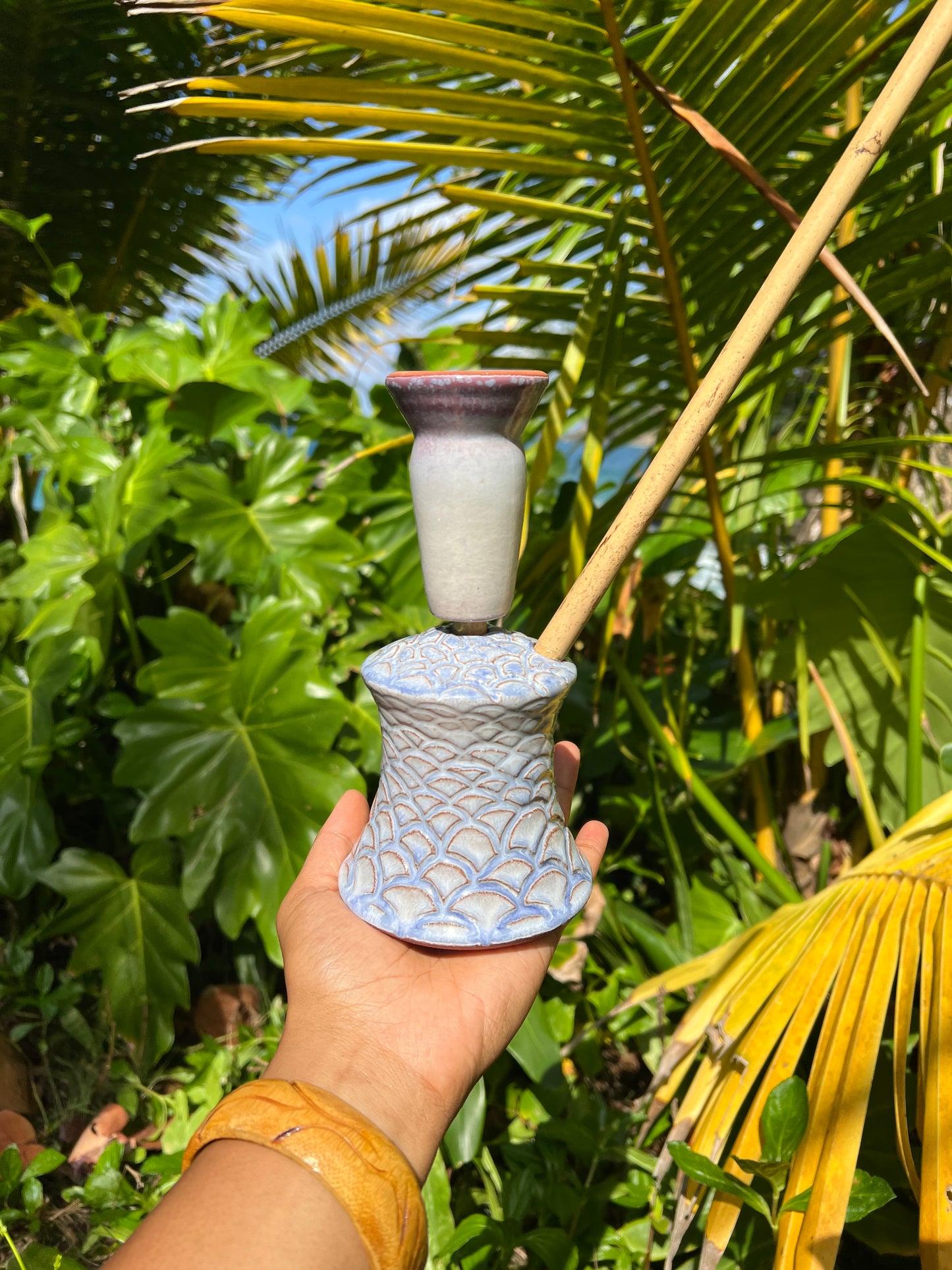 Custom Color & Shape Clay Ceramic Steam Chalice