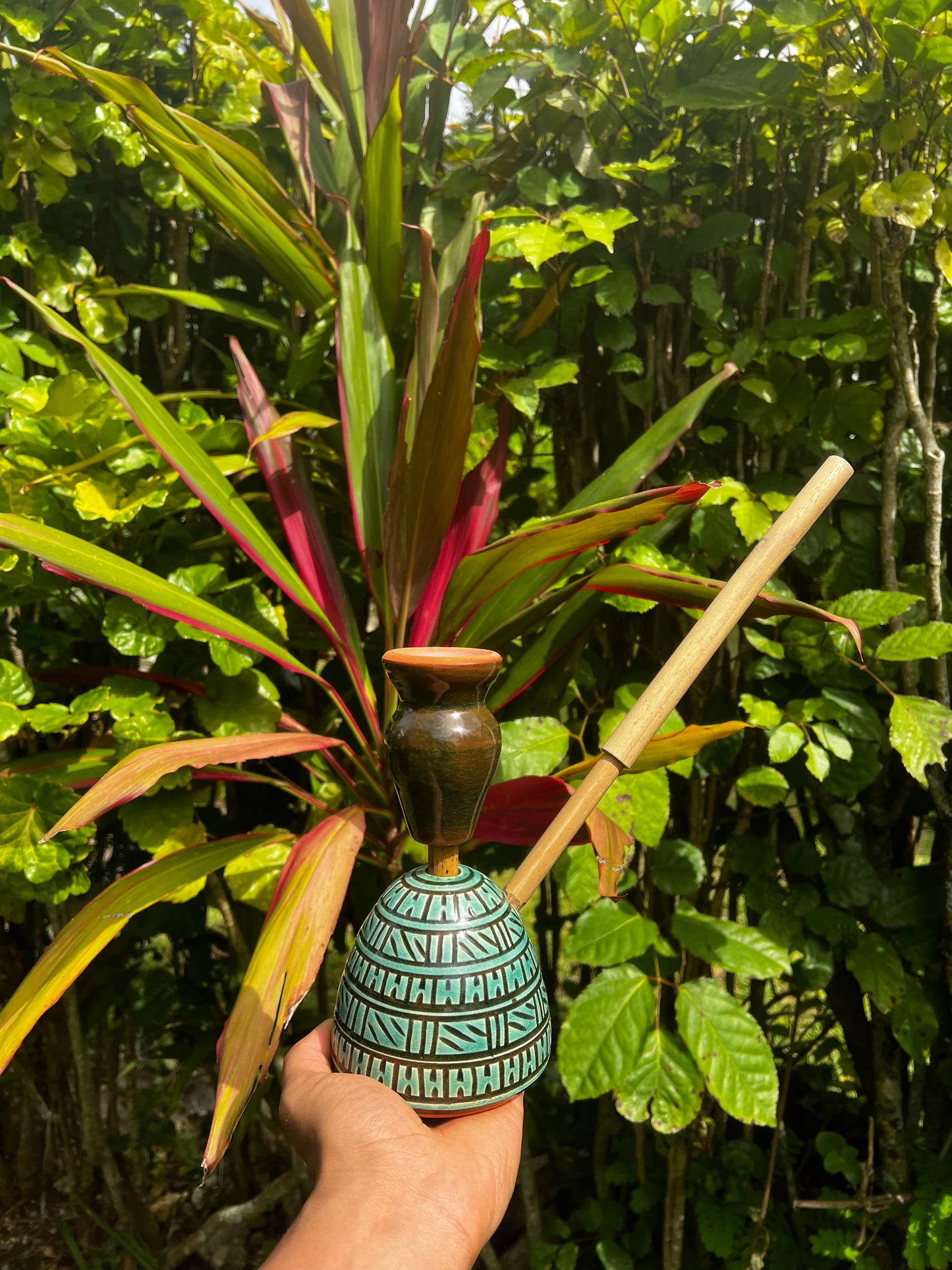 Teal Aztec Tribal Steamaz