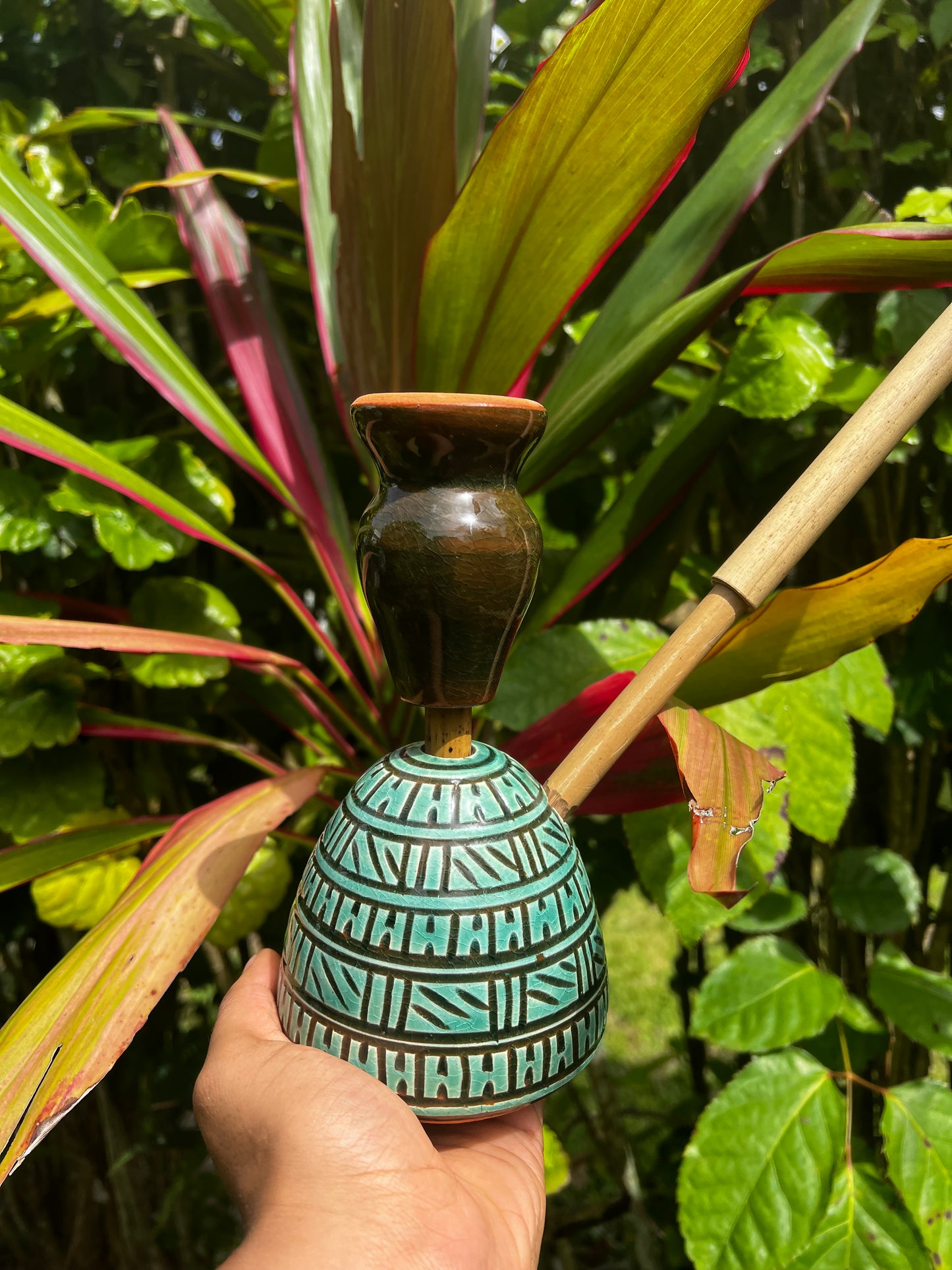 Teal Aztec Tribal Steamaz