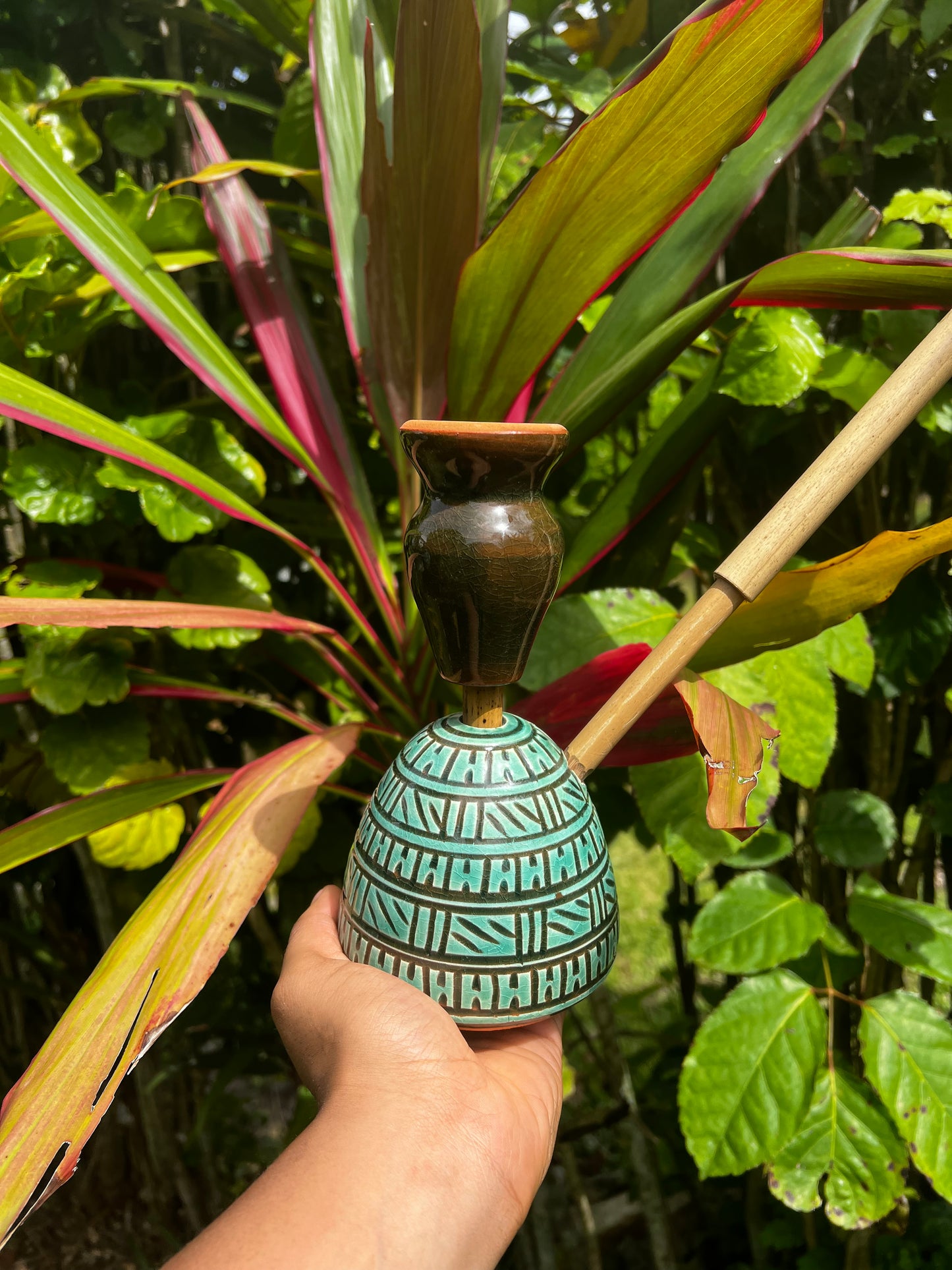 Teal Aztec Tribal Steamaz