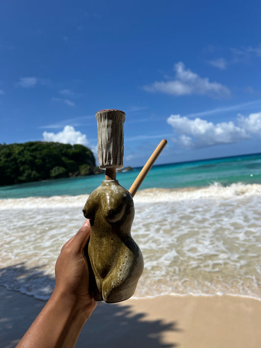 Custom Body Shape Empress Clay Steam Chalice