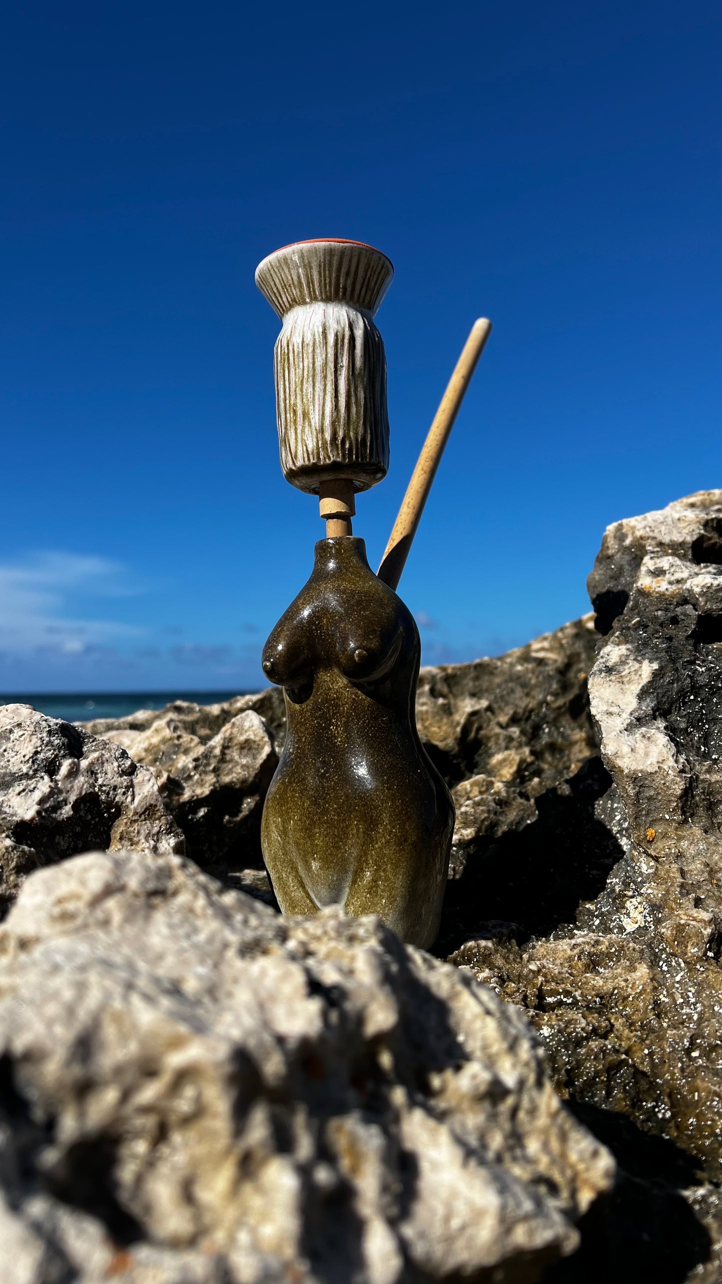 Custom Body Shape Empress Clay Steam Chalice